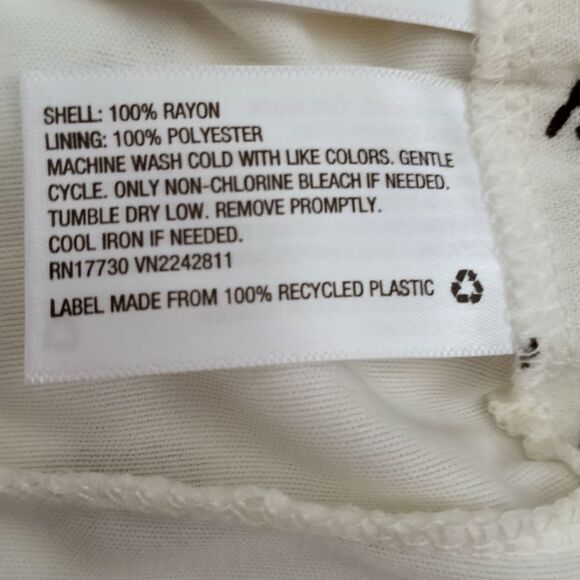 XHILARATION MULTICOLOR CREAM & TAN BUTTON DOWN ROMPER SZ.XS EUC - Picture 6 of 6